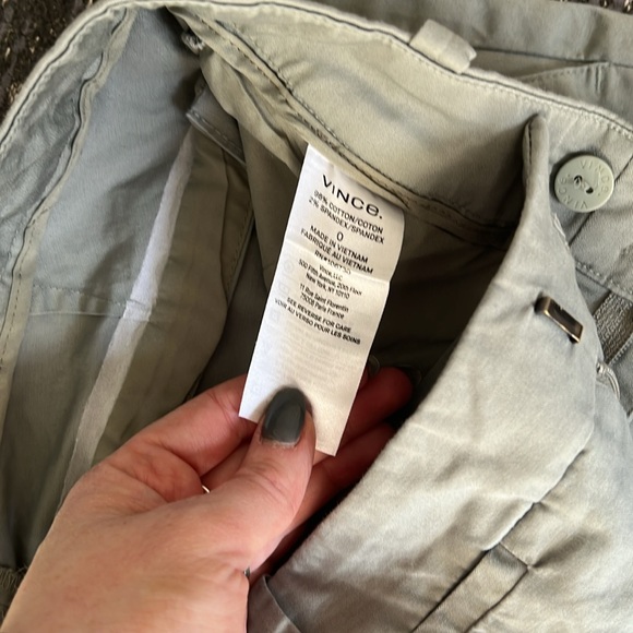 Vince Coin Pocket Bermuda Long Shorts Sea Green - Picture 4 of 5